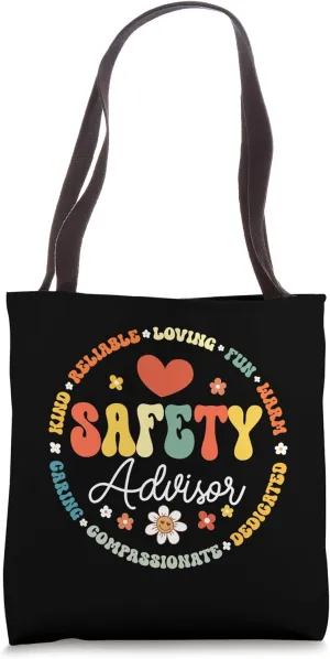 Groovy Safety Advisor Consultant or Officer Tote Bag
