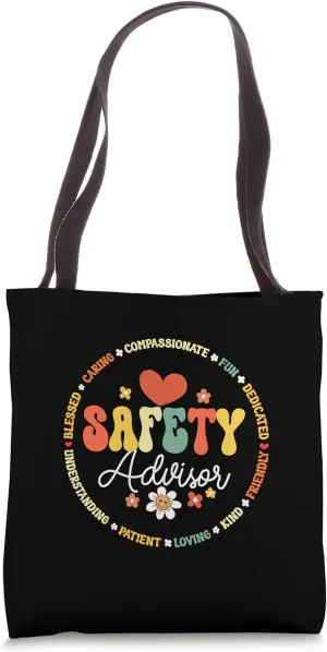 Groovy Safety Advisor Consultant or Officer Tote Bag