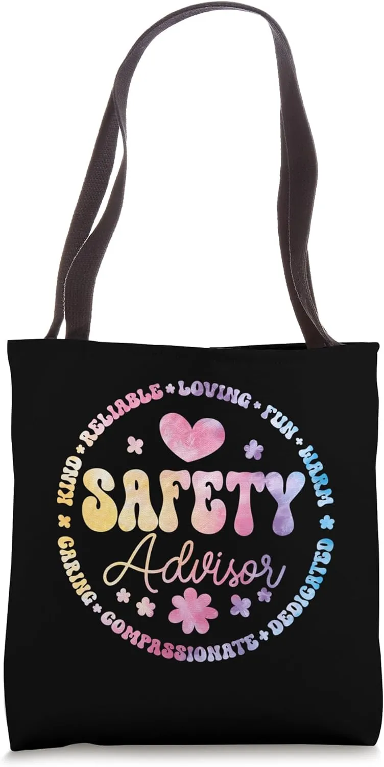 Groovy Safety Advisor Consultant or Officer Tote Bag
