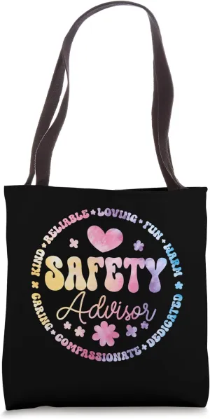 Groovy Safety Advisor Consultant or Officer Tote Bag