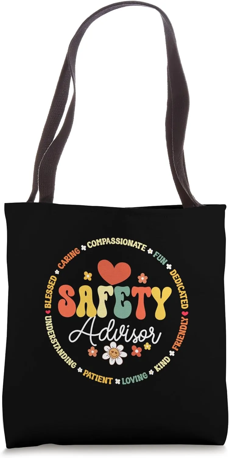 Groovy Safety Advisor Consultant or Officer Tote Bag
