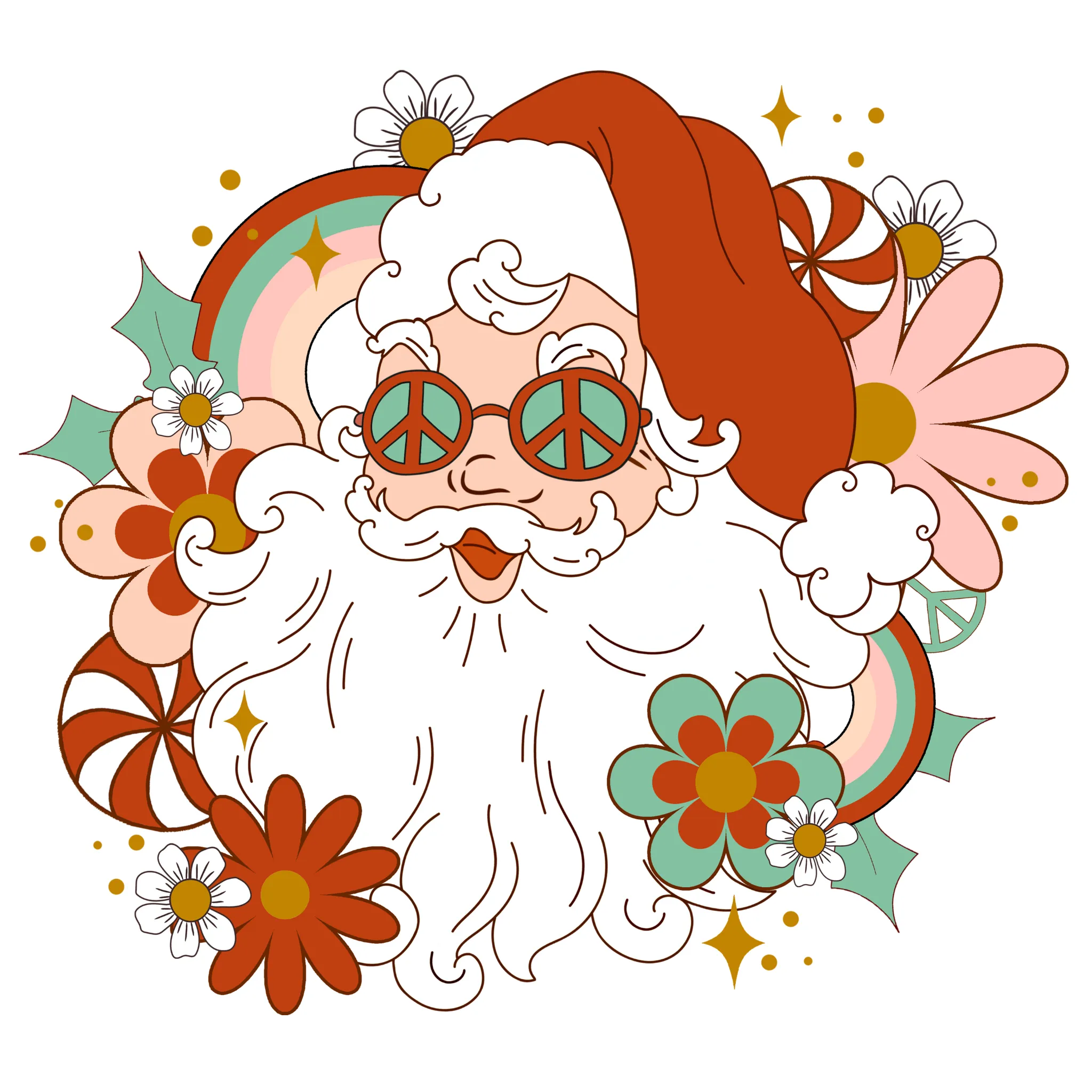 Groovy Santa