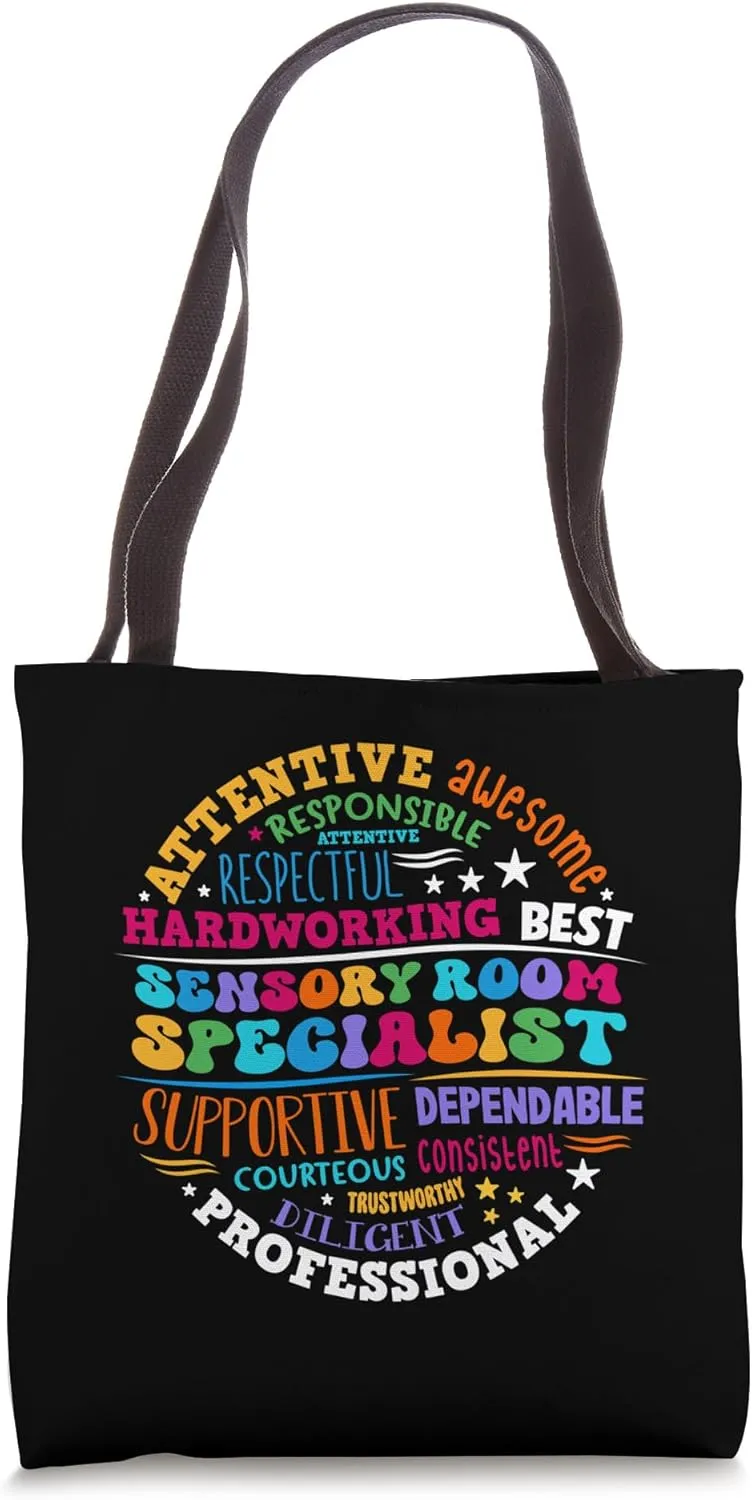 Groovy Sensory Room Specialist Appreciation Tote Bag