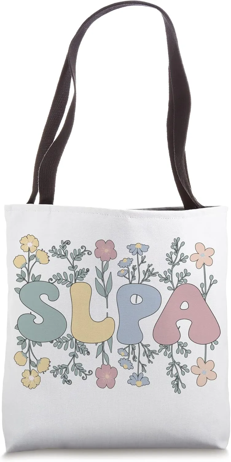 Groovy Speech-Language Pathology Assistant Tote Bag
