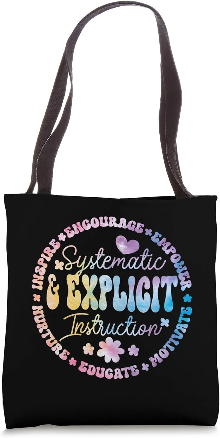 Groovy Systematic and Explicit Instruction Tote Bag