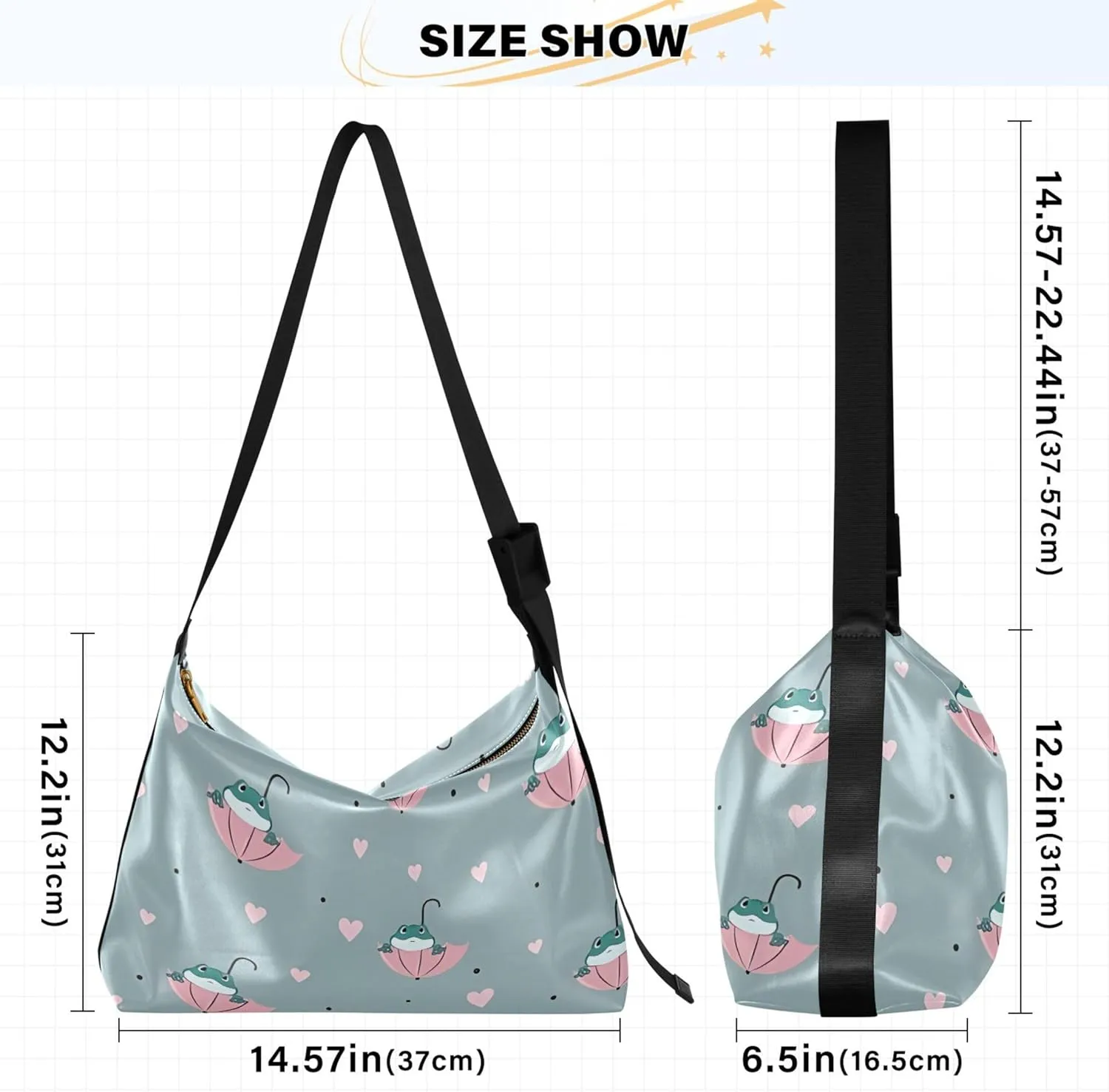 Grunge Dinosaur Dark Colorful PU Leather Women Bag Hobo Large Purse Crossbody Animal Print Women Handbags Purse