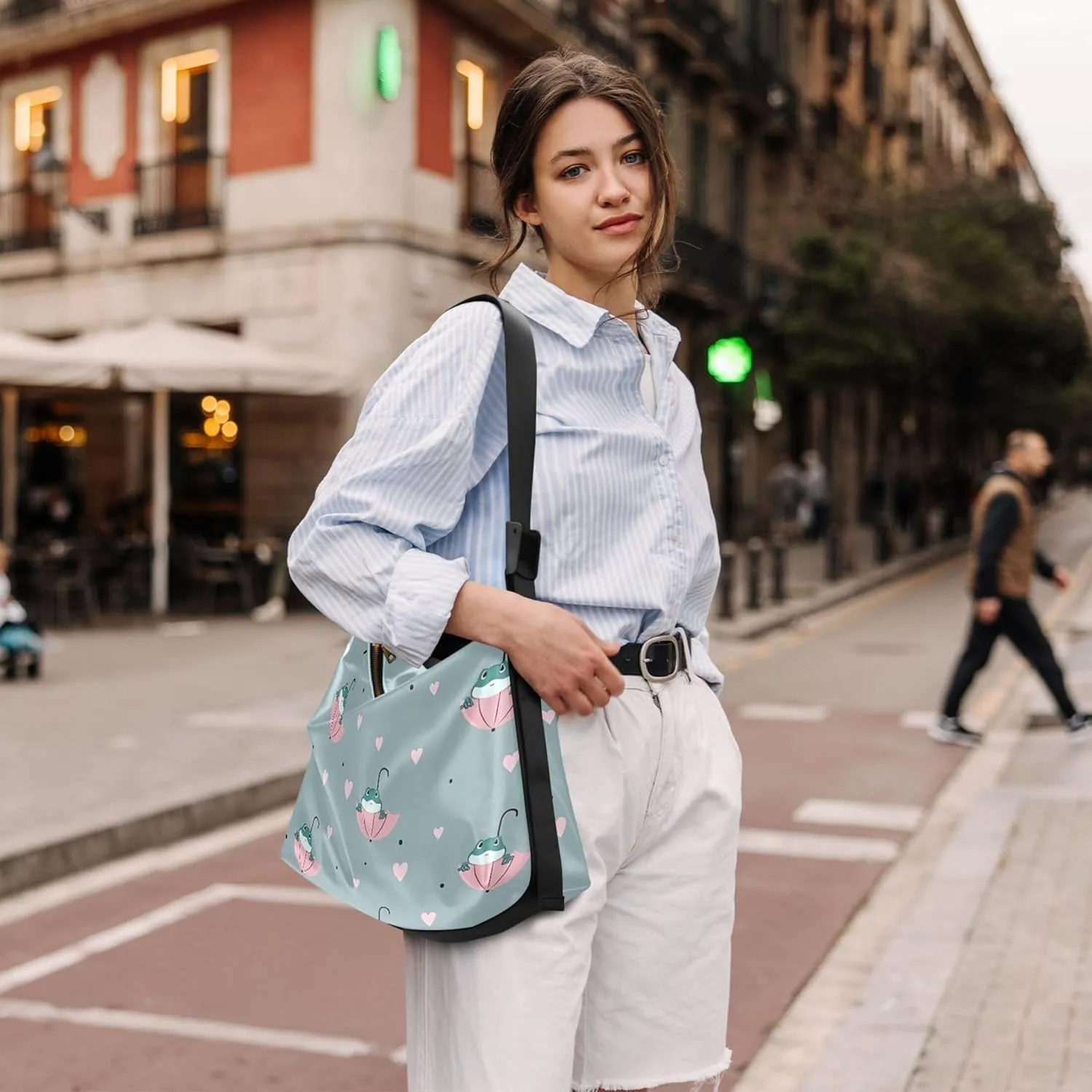 Grunge Dinosaur Dark Colorful PU Leather Women Bag Hobo Large Purse Crossbody Animal Print Women Handbags Purse