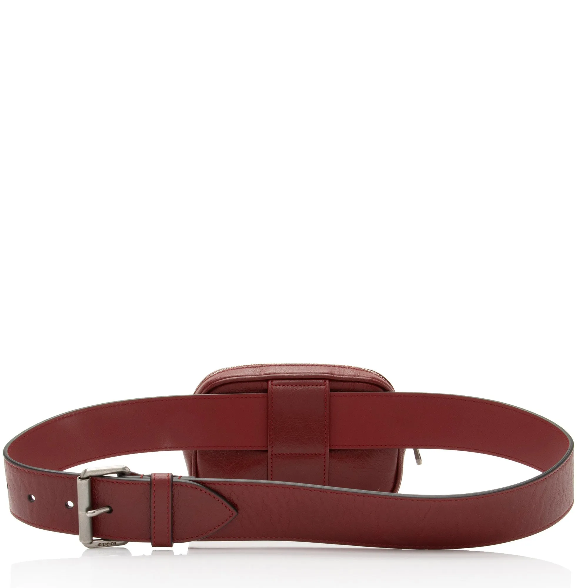 Gucci Cracked Calfskin Morpheus Belt Bag - 32 / 80 (SHF-3xcbi7)