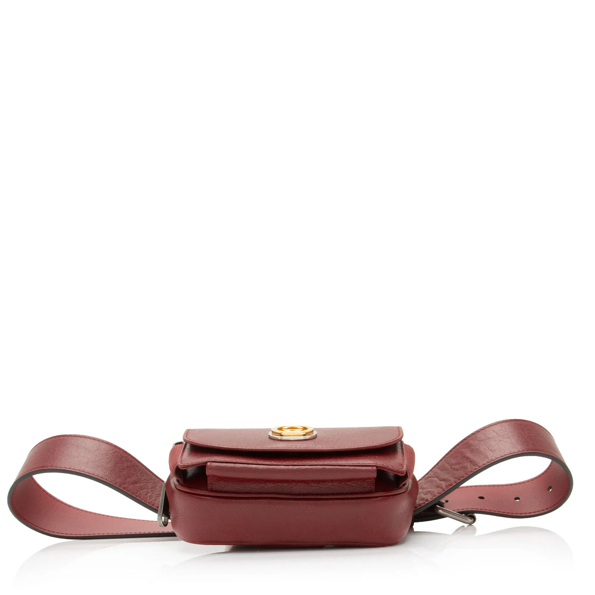 Gucci Cracked Calfskin Morpheus Belt Bag - 32 / 80 (SHF-3xcbi7)