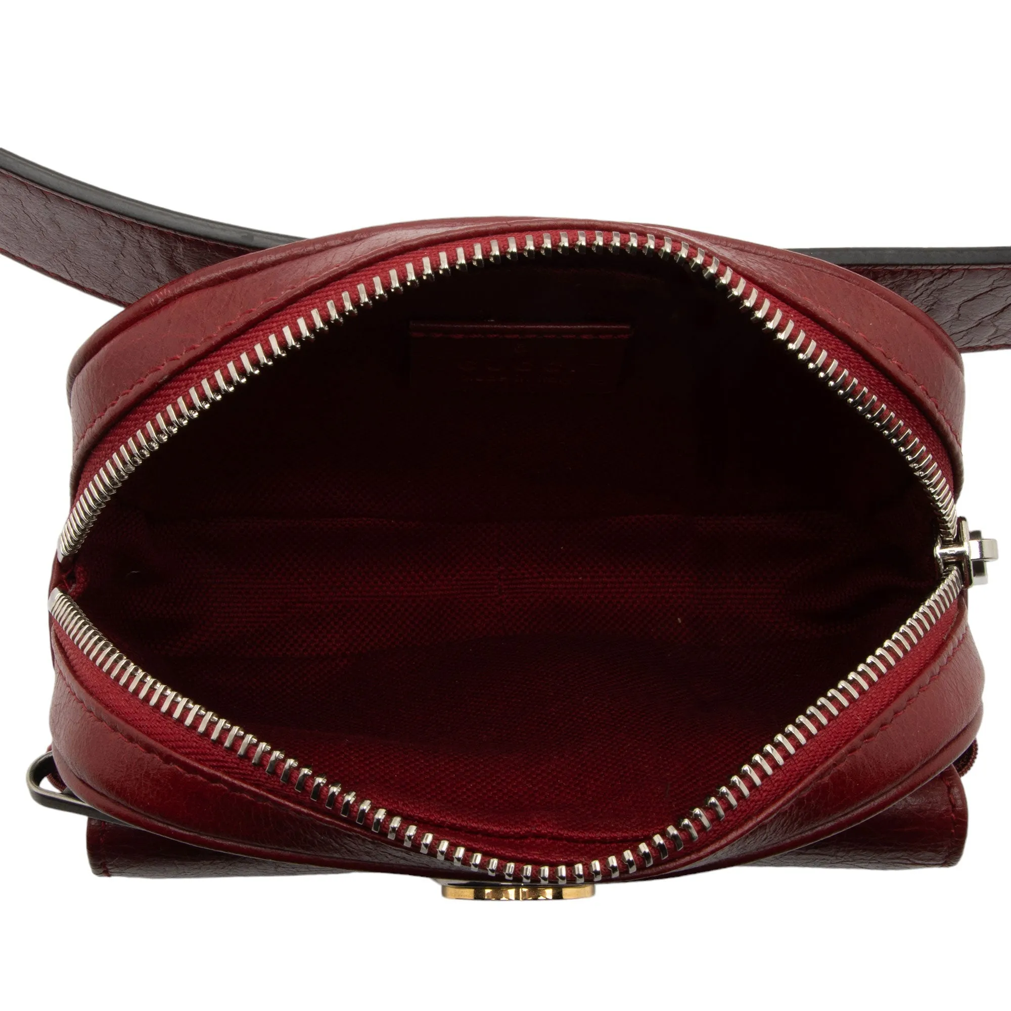 Gucci Cracked Calfskin Morpheus Belt Bag - 32 / 80 (SHF-3xcbi7)