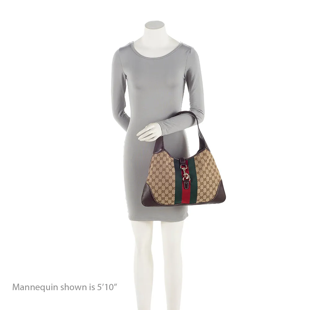 Gucci GG Canvas Jackie Medium Hobo (SHF-22079)