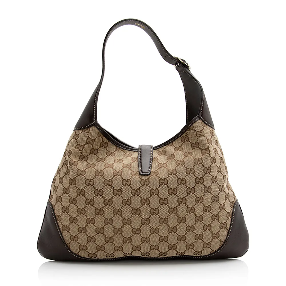 Gucci GG Canvas Jackie Medium Hobo (SHF-22079)
