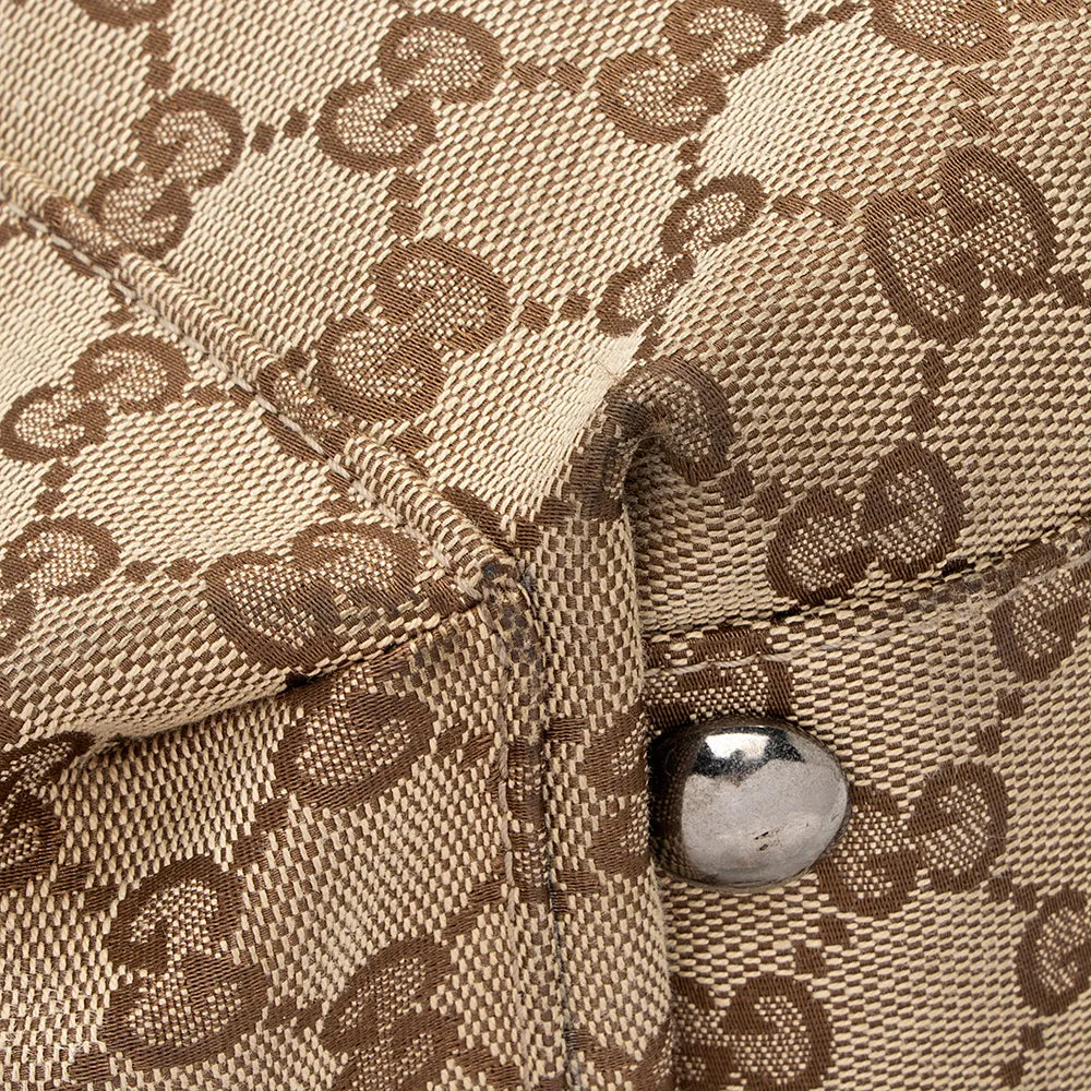 Gucci GG Canvas Large Messenger Bag (SHF-19176)