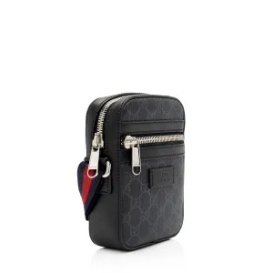 Gucci GG Supreme Canvas Mini Messenger Bag (SHF-FX0lzC)
