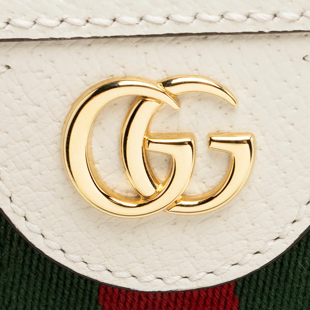 Gucci GG Supreme Flora Ophidia Web Shoulder Bag (SHF-21613)