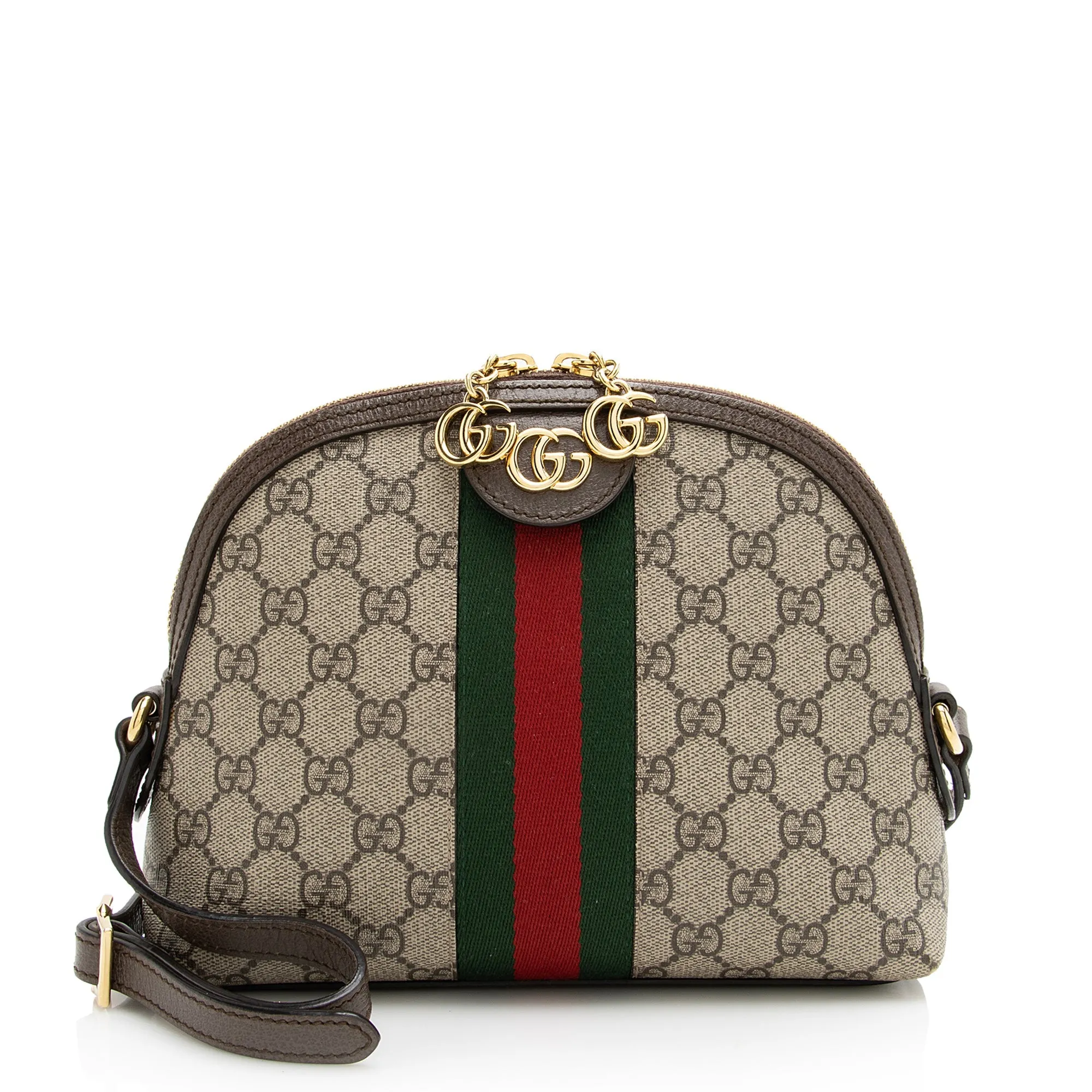 Gucci GG Supreme Ophidia Dome Small Shoulder Bag (SHF-22805)