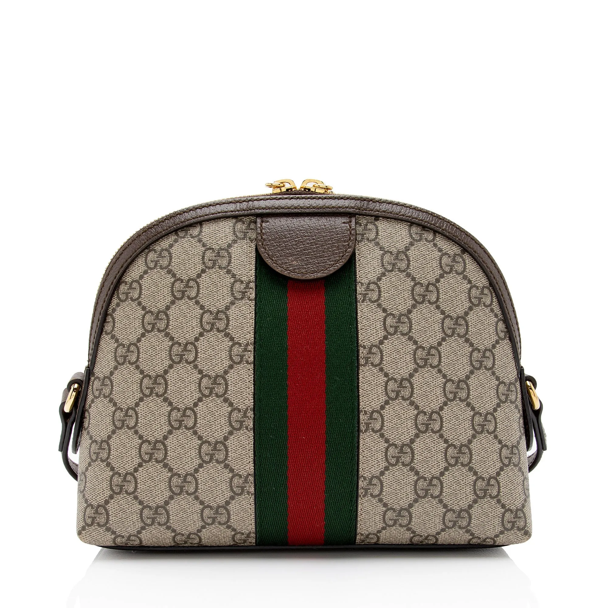 Gucci GG Supreme Ophidia Dome Small Shoulder Bag (SHF-xTbcEZ)
