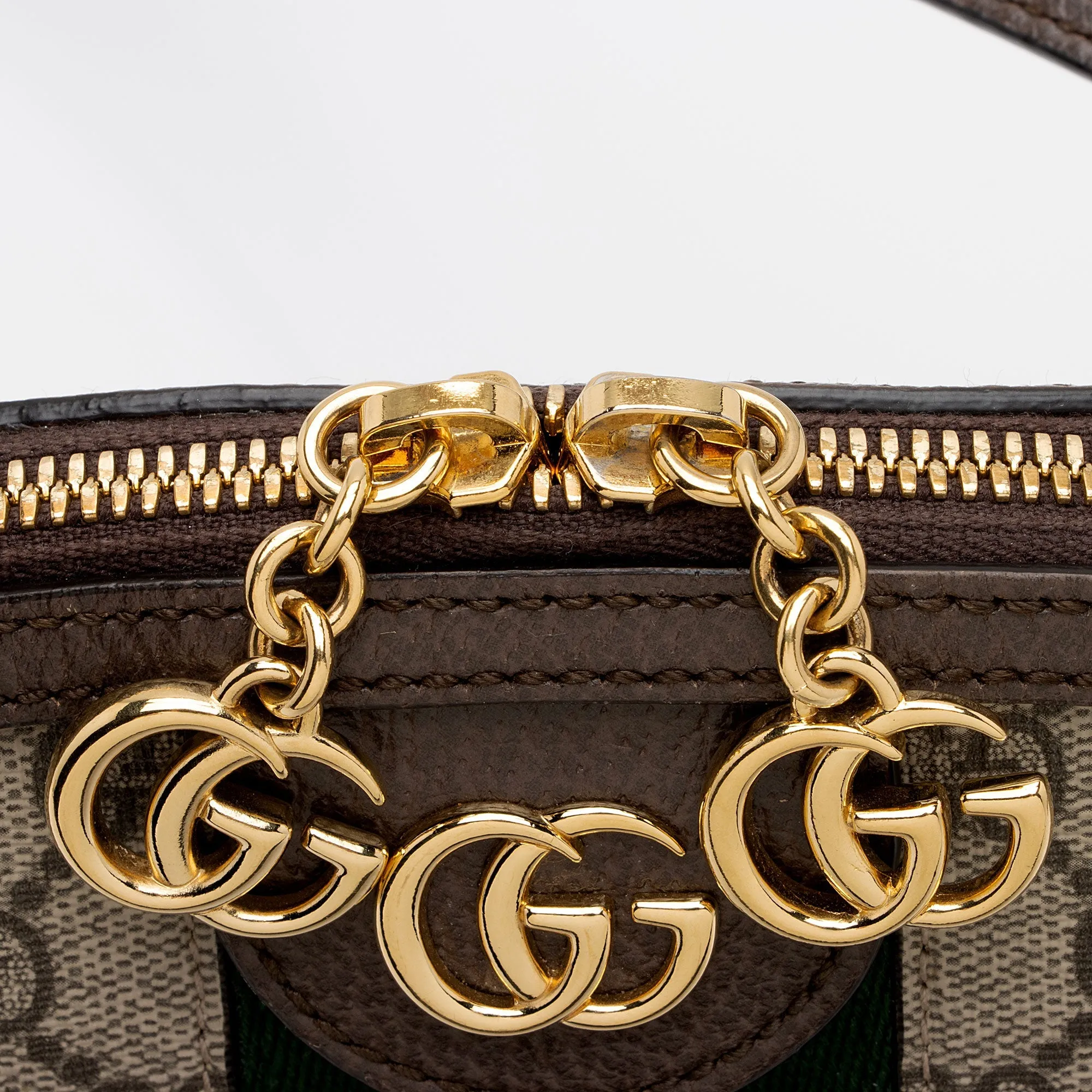 Gucci GG Supreme Ophidia Dome Small Shoulder Bag (SHF-xTbcEZ)