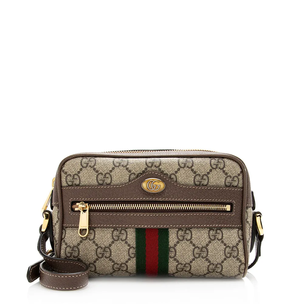 Gucci GG Supreme Ophidia Mini Shoulder Bag (SHF-fUXKec)