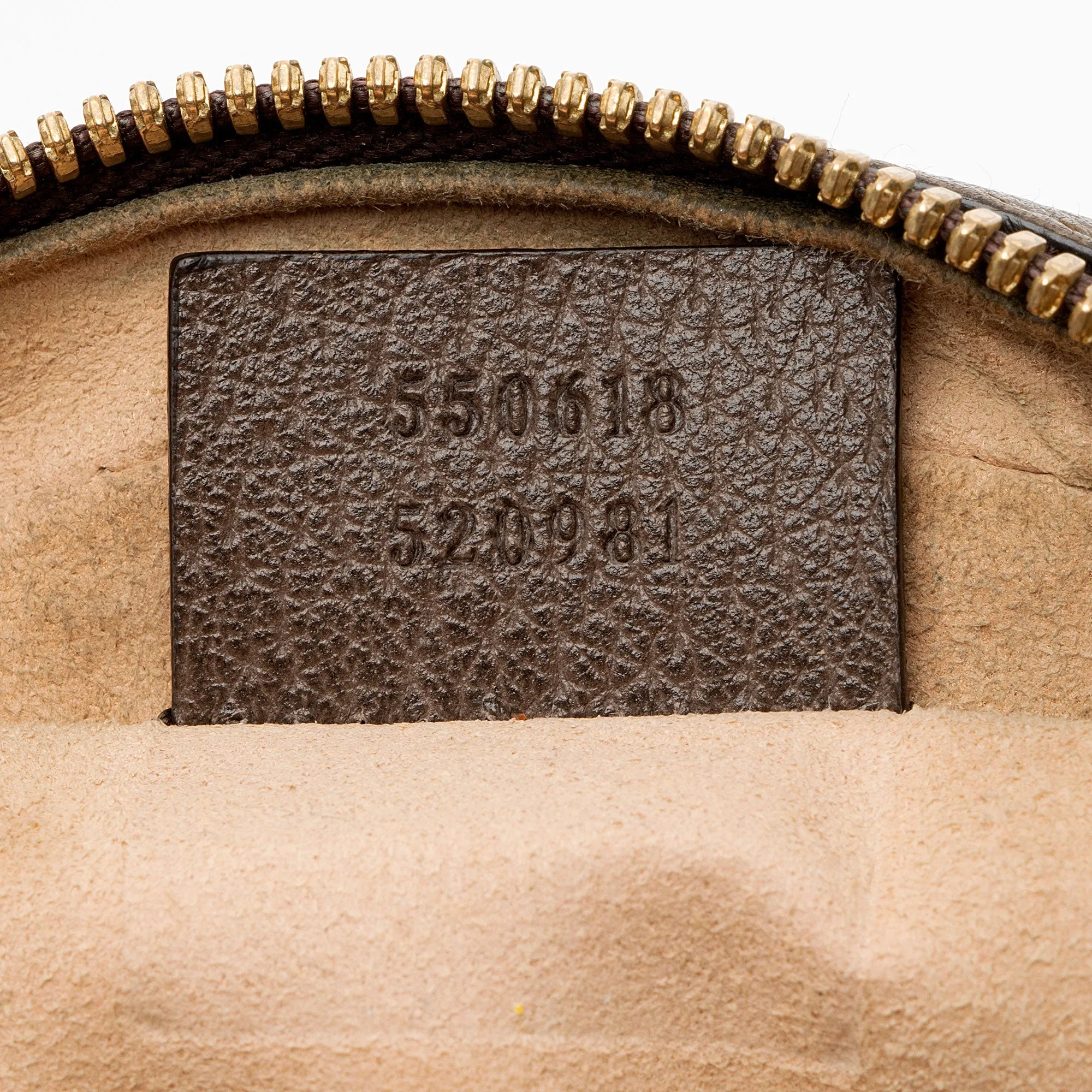 Gucci GG Supreme Ophidia Round Mini Shoulder Bag (SHF-8LEeSa)