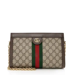 Gucci GG Supreme Ophidia Small Chain Shoulder Bag (SHF-22512)