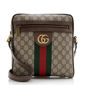 Gucci GG Supreme Ophidia Small Messenger Bag (SHF-21921)