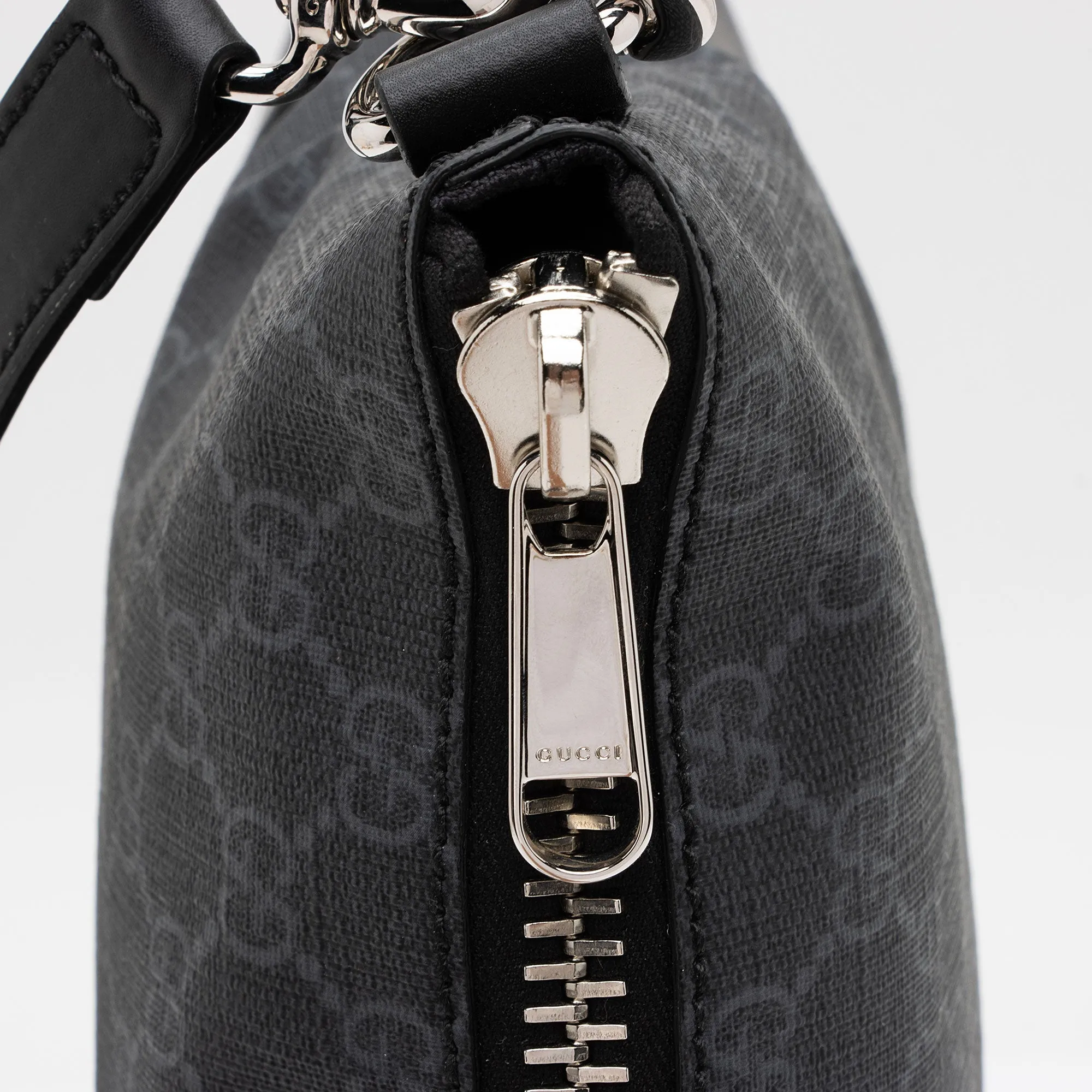 Gucci GG Supreme Web Flat Square Messenger Bag (SHF-3vvT7M)