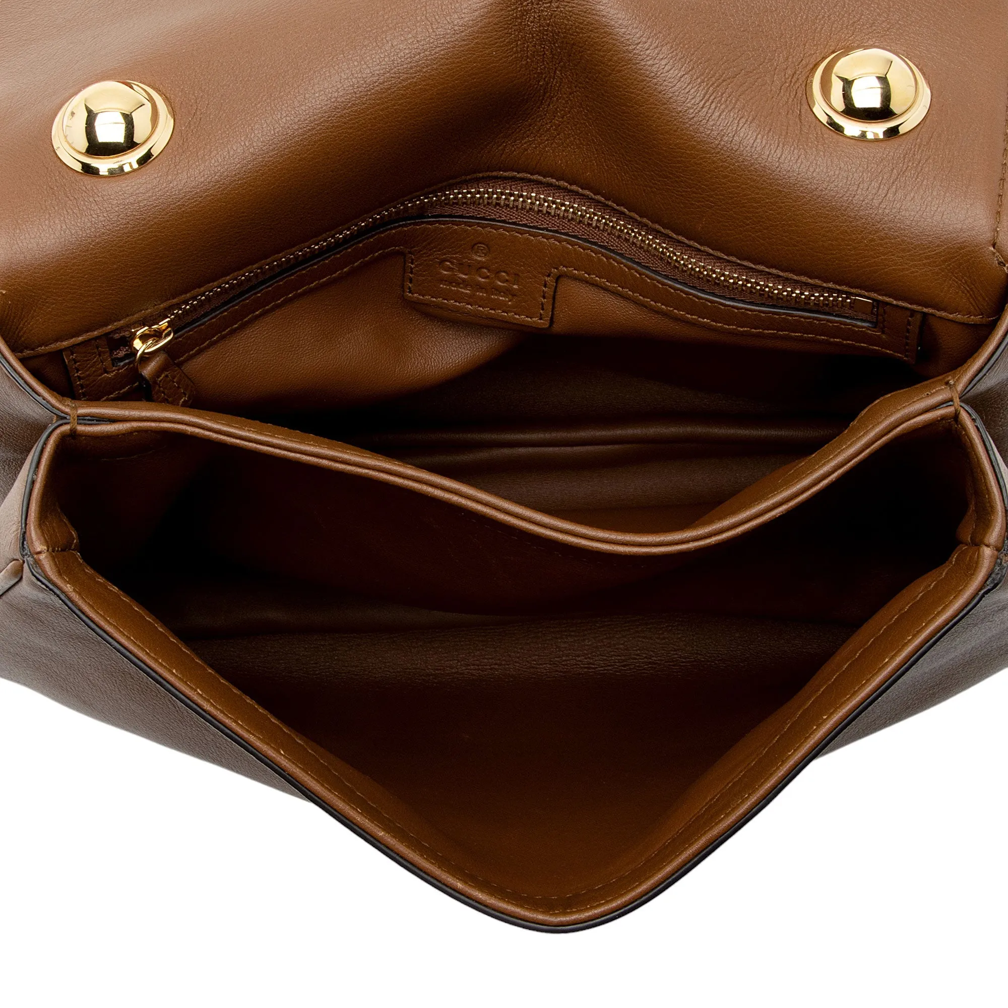 Gucci Leather Blondie Medium Shoulder Bag (SHF-5MZJz2)