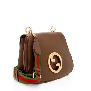 Gucci Leather Blondie Medium Shoulder Bag (SHF-5MZJz2)