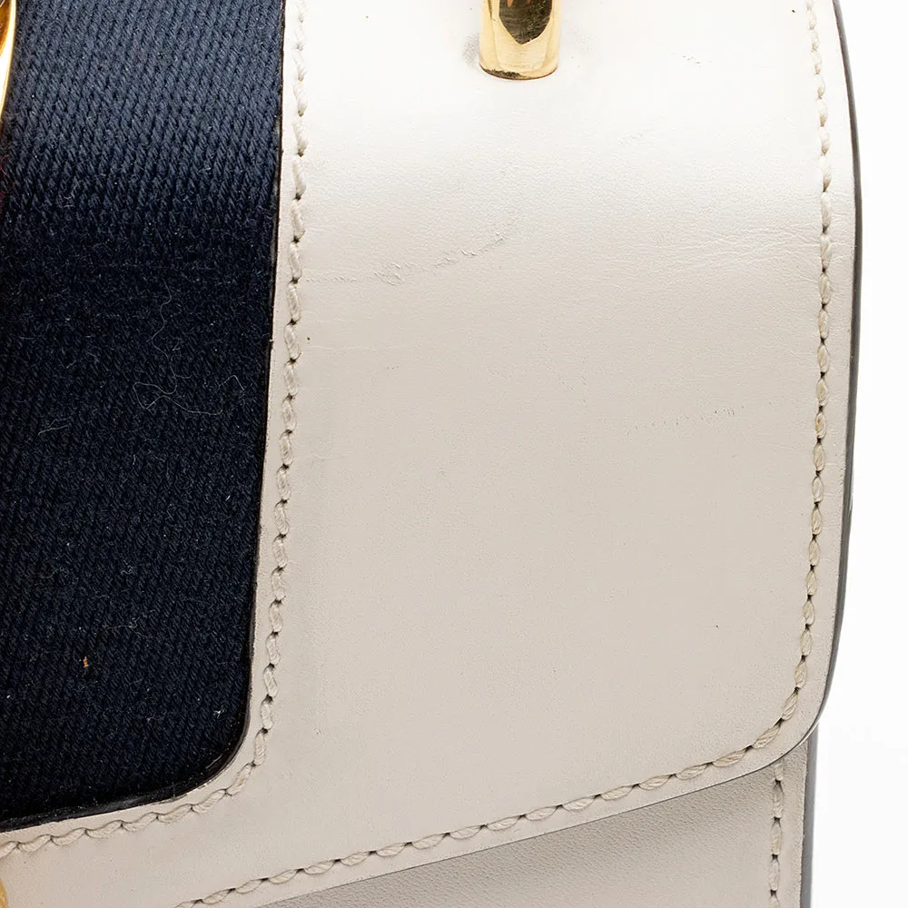 Gucci Leather Mini Sylvie Chain Bag (SHF-18448)