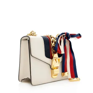 Gucci Leather Mini Sylvie Chain Bag (SHF-18448)