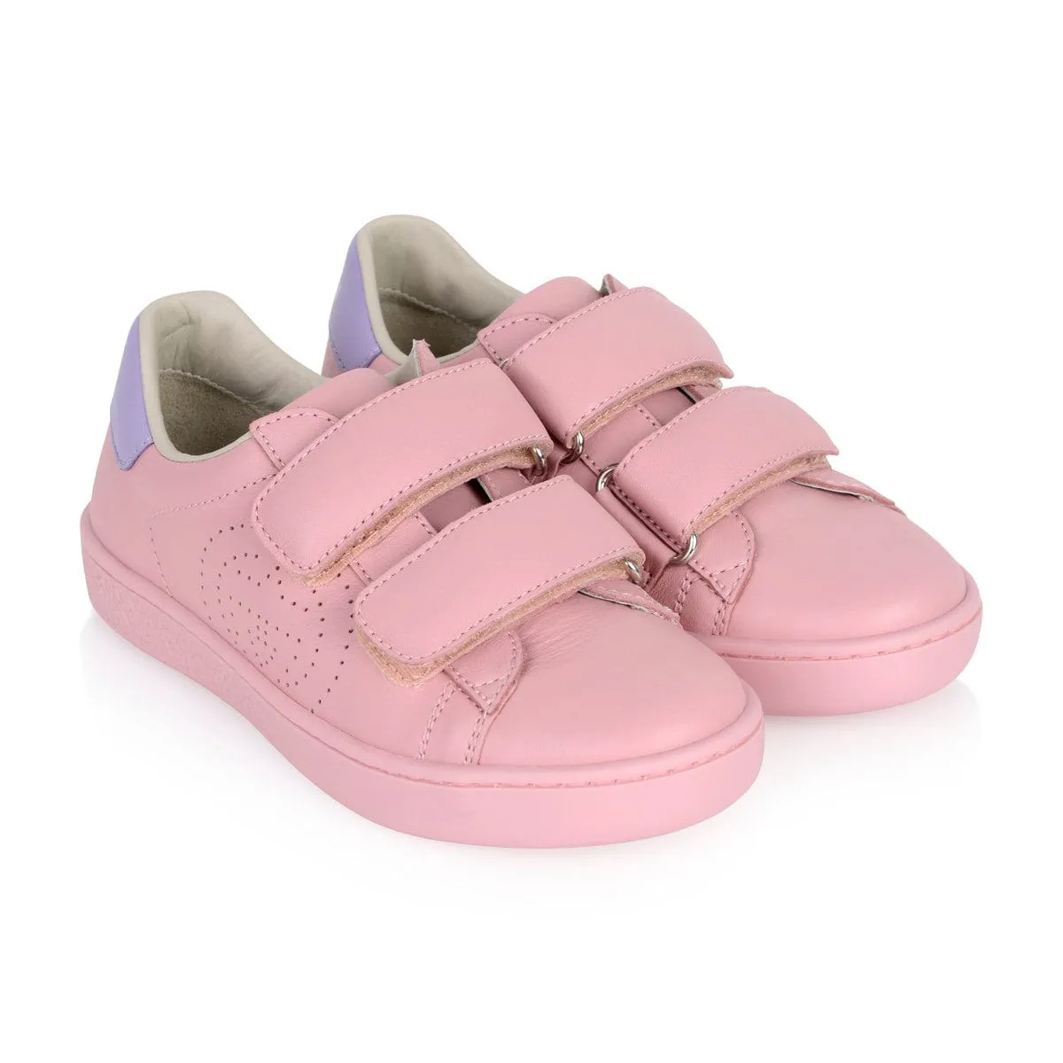 Gucci Leather New Ace Velcro Trainers