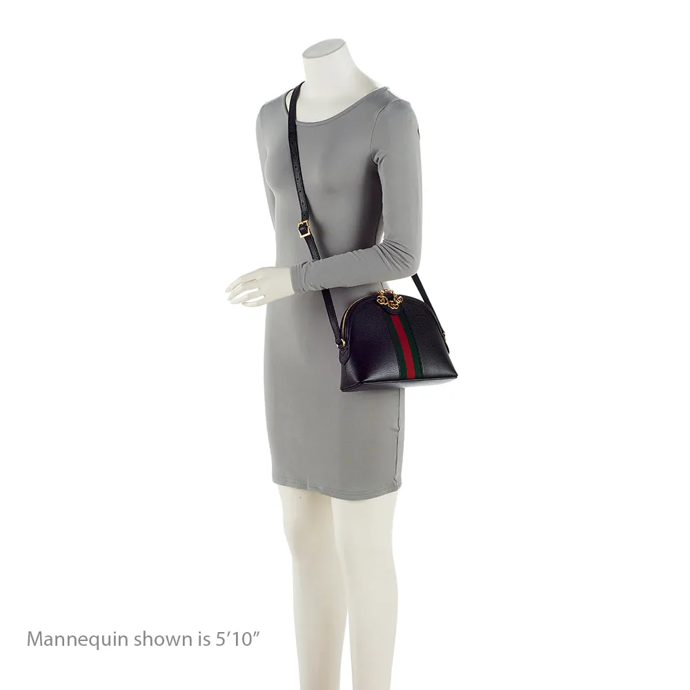 Gucci Leather Ophidia Dome Small Shoulder Bag (SHF-21534)