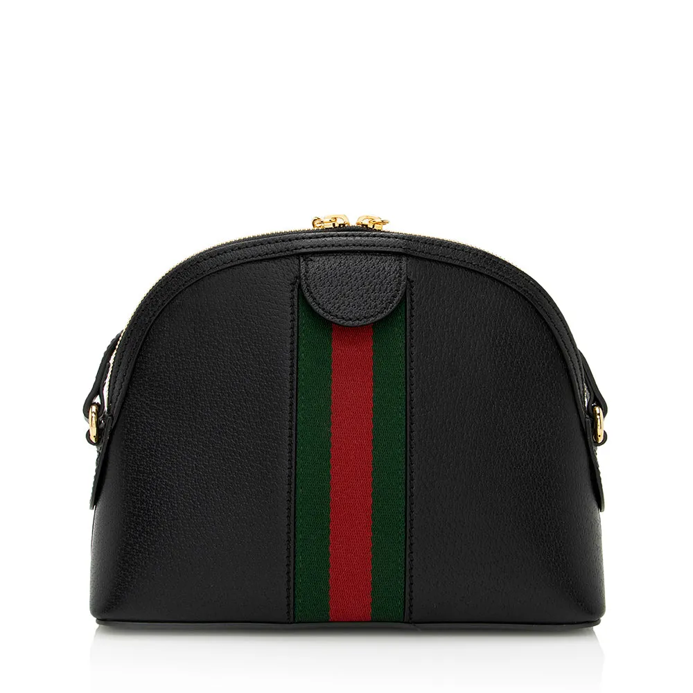 Gucci Leather Ophidia Dome Small Shoulder Bag (SHF-21534)
