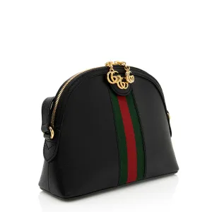Gucci Leather Ophidia Dome Small Shoulder Bag (SHF-21534)