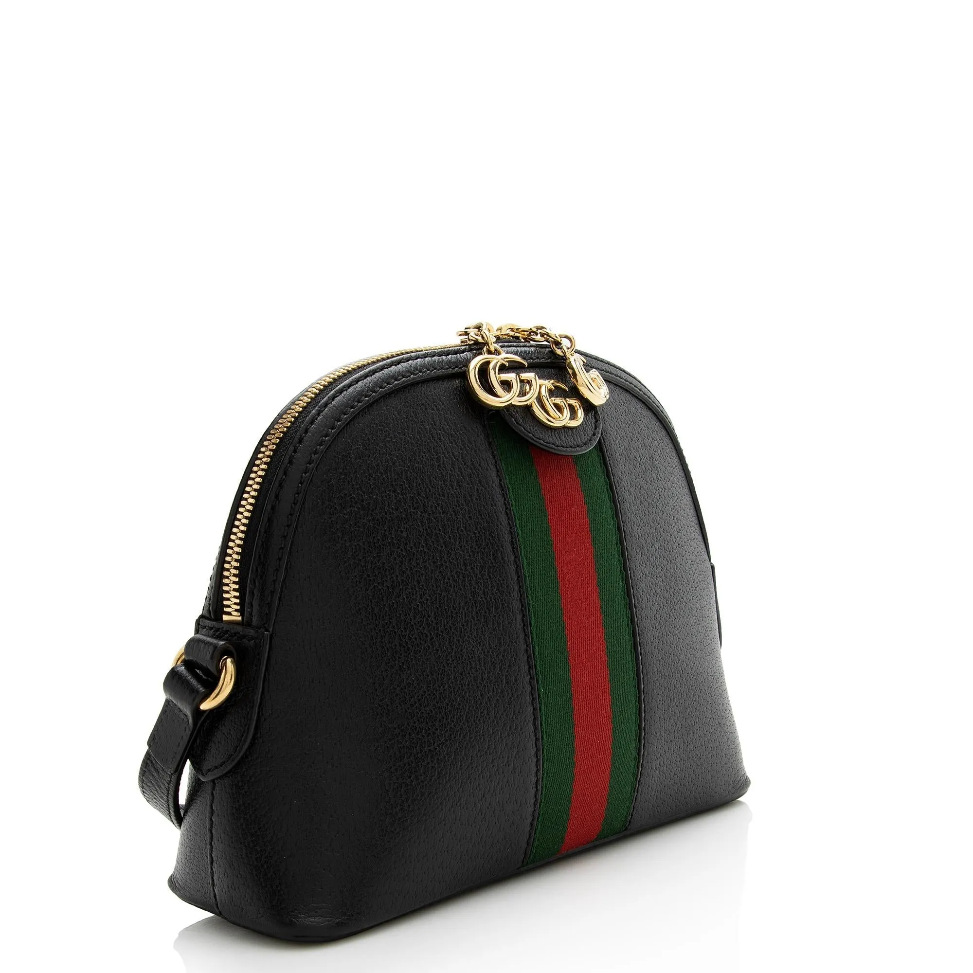 Gucci Leather Ophidia Dome Small Shoulder Bag (SHF-22613)