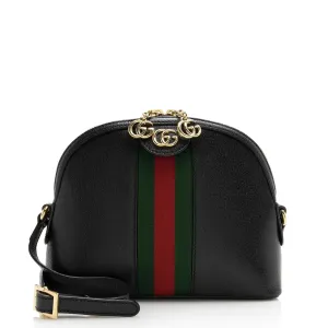 Gucci Leather Ophidia Dome Small Shoulder Bag (SHF-22613)