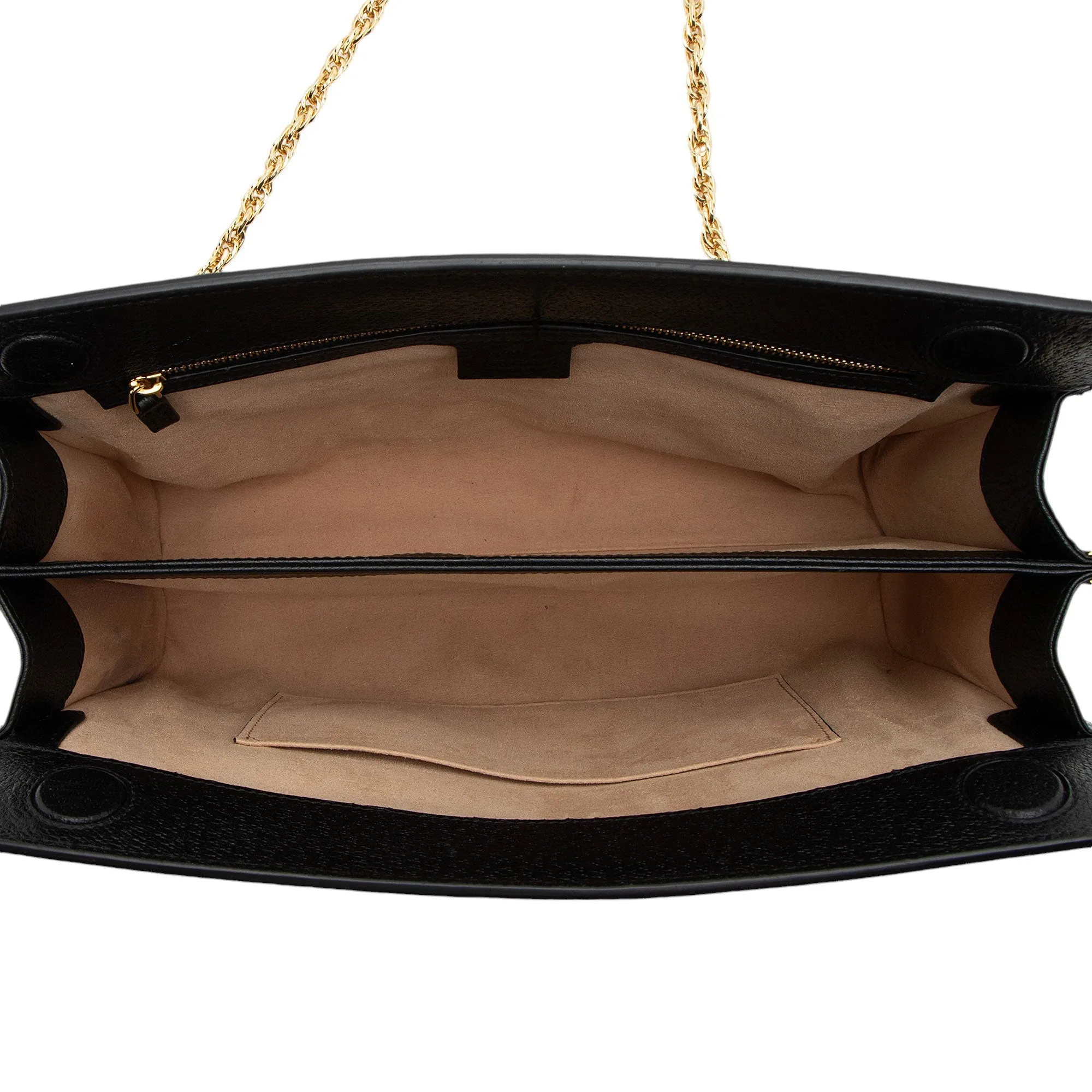 Gucci Leather Ophidia Medium Shoulder Bag (SHF-o8t9MR)