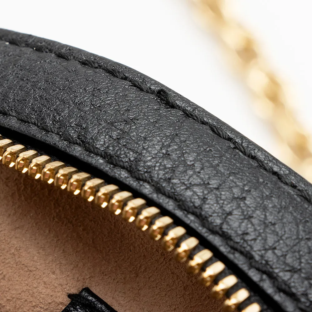 Gucci Leather Ophidia Round Mini Shoulder Bag (SHF-21339)