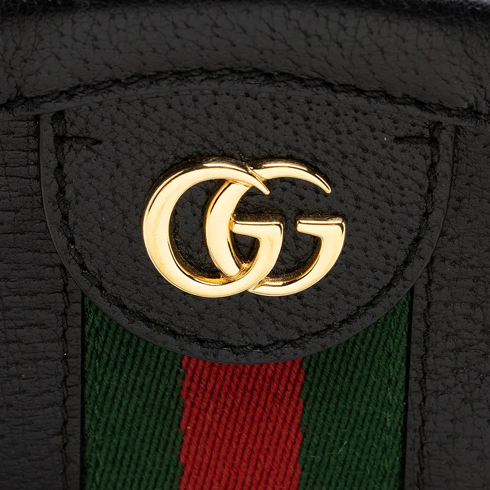 Gucci Leather Ophidia Round Mini Shoulder Bag (SHF-21339)
