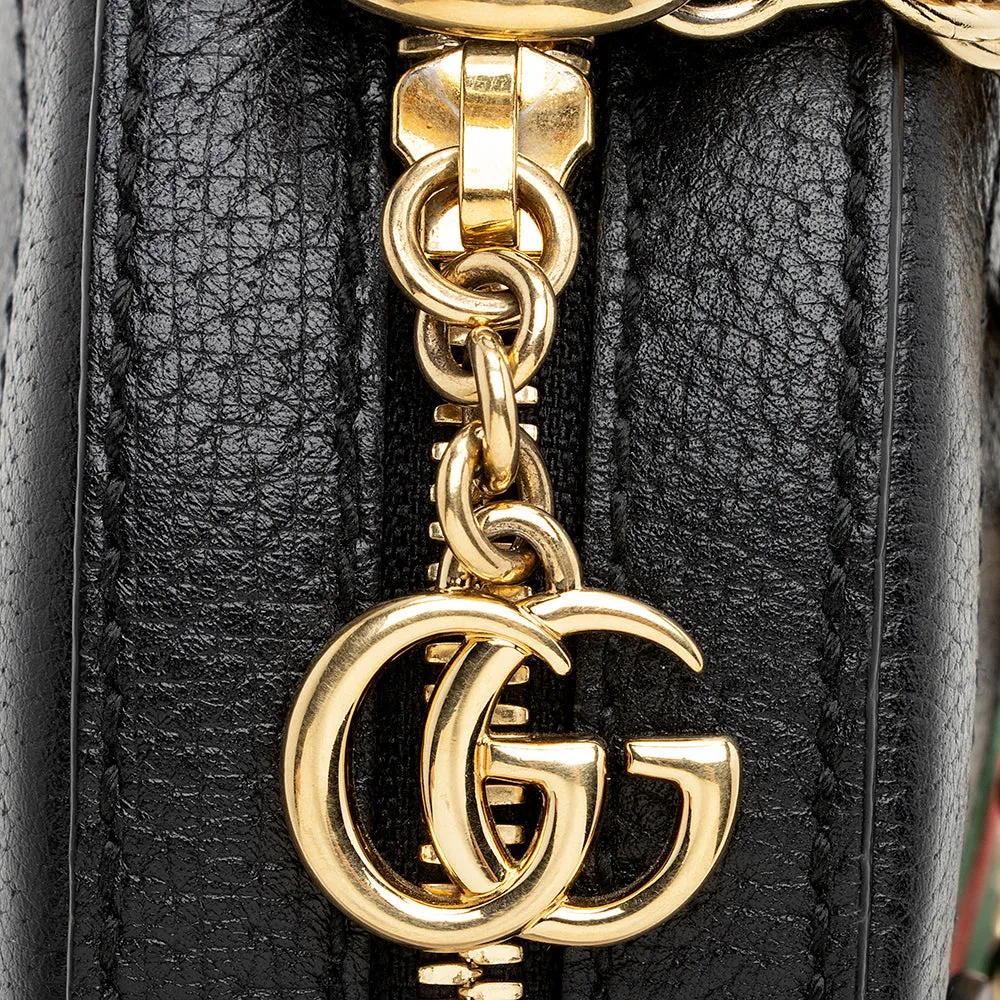 Gucci Leather Ophidia Round Mini Shoulder Bag (SHF-21339)