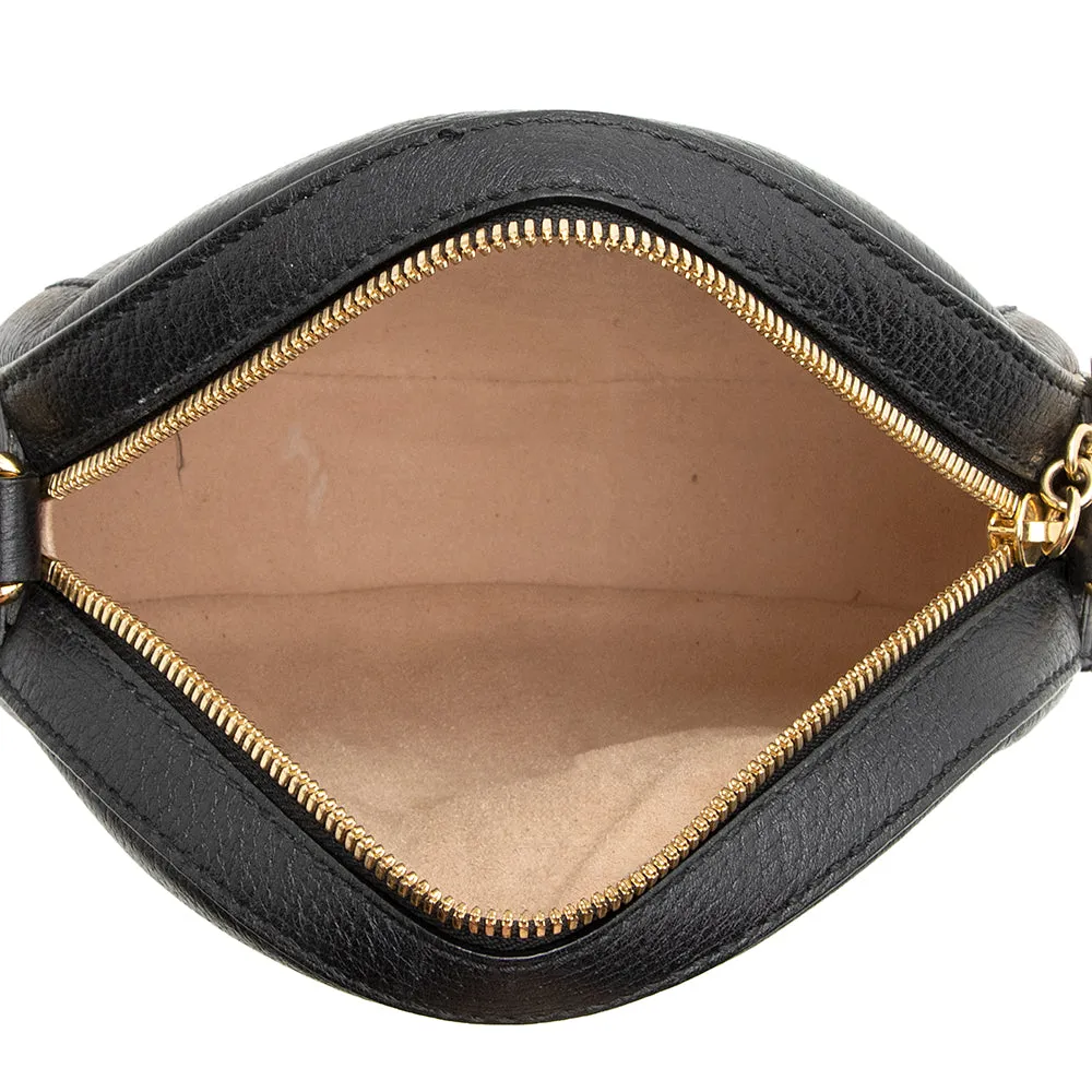 Gucci Leather Ophidia Round Mini Shoulder Bag (SHF-21339)
