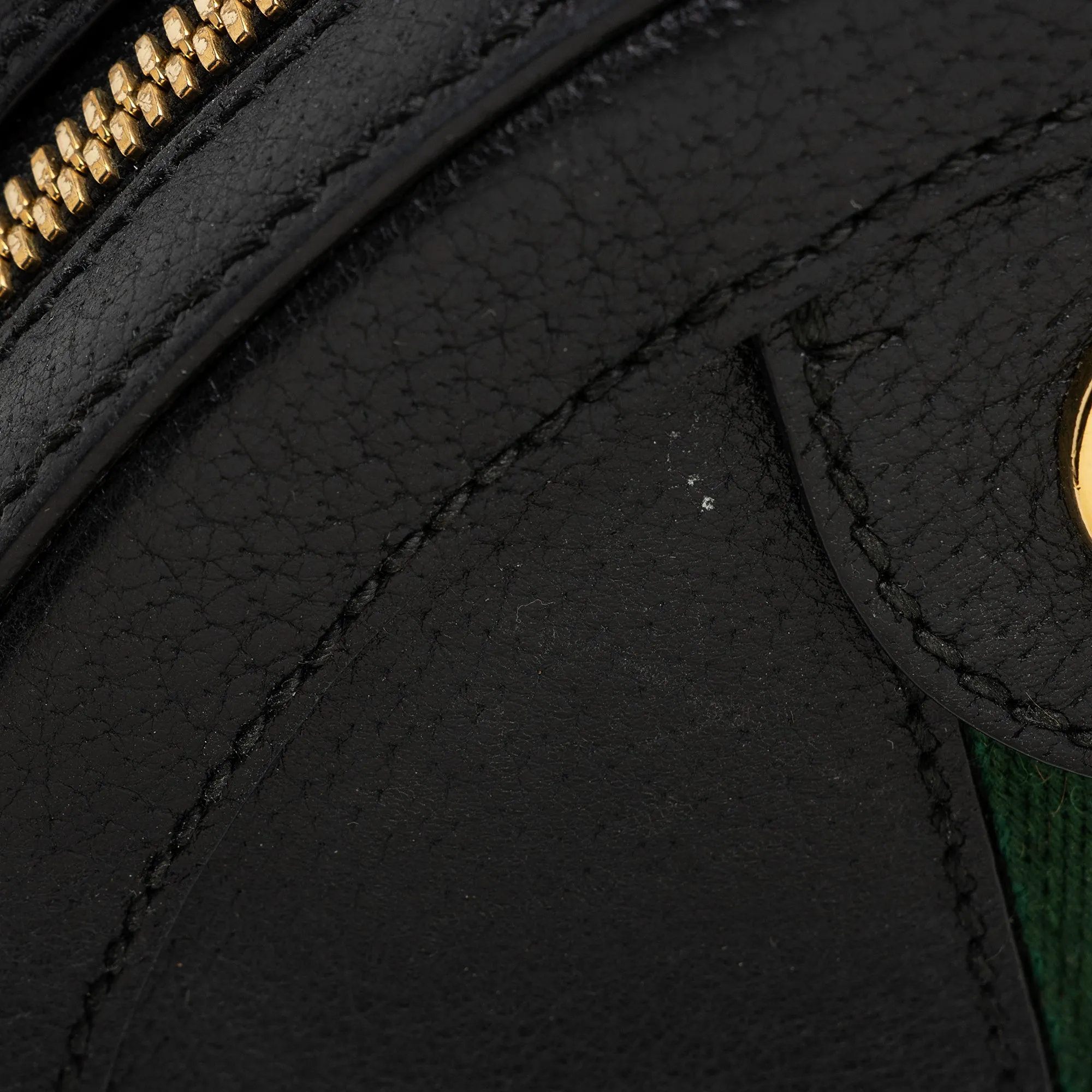 Gucci Leather Ophidia Round Mini Shoulder Bag (SHF-23807)