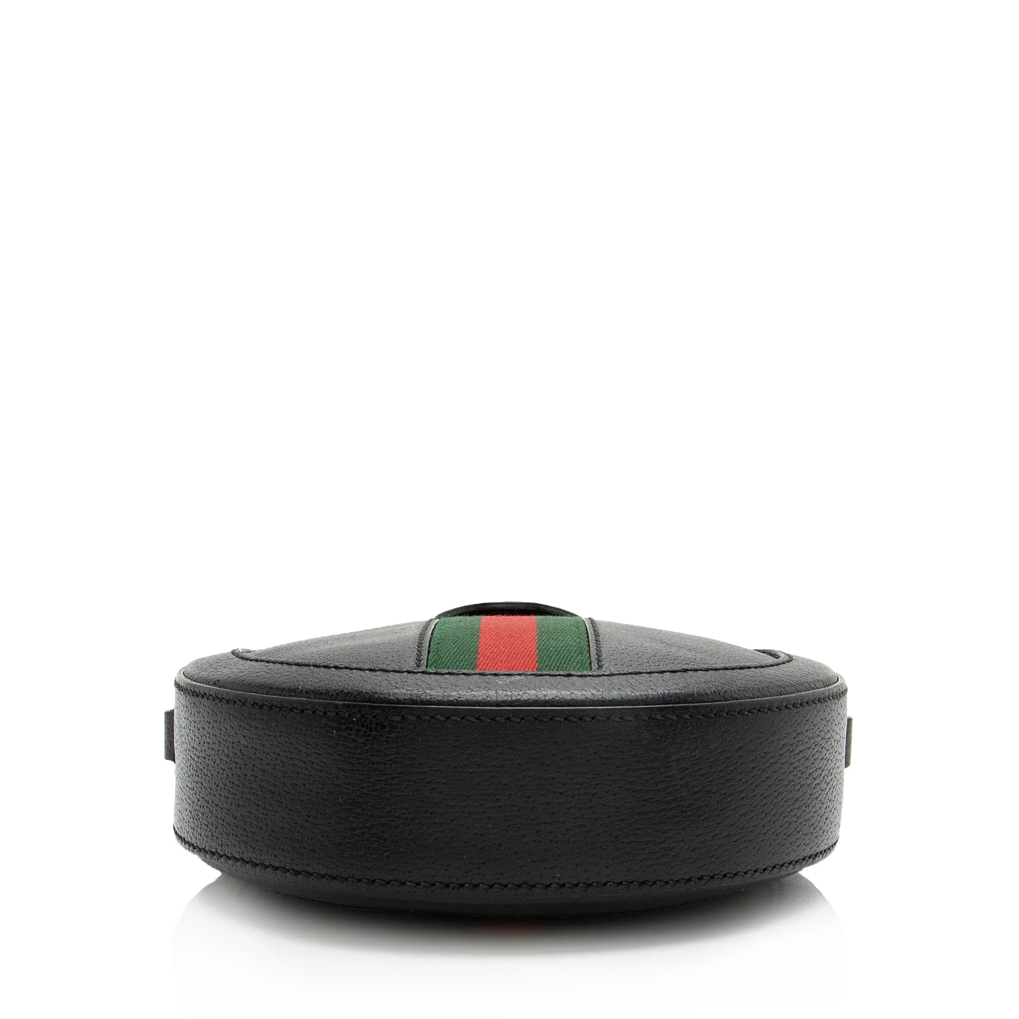 Gucci Leather Ophidia Round Mini Shoulder Bag (SHF-23807)