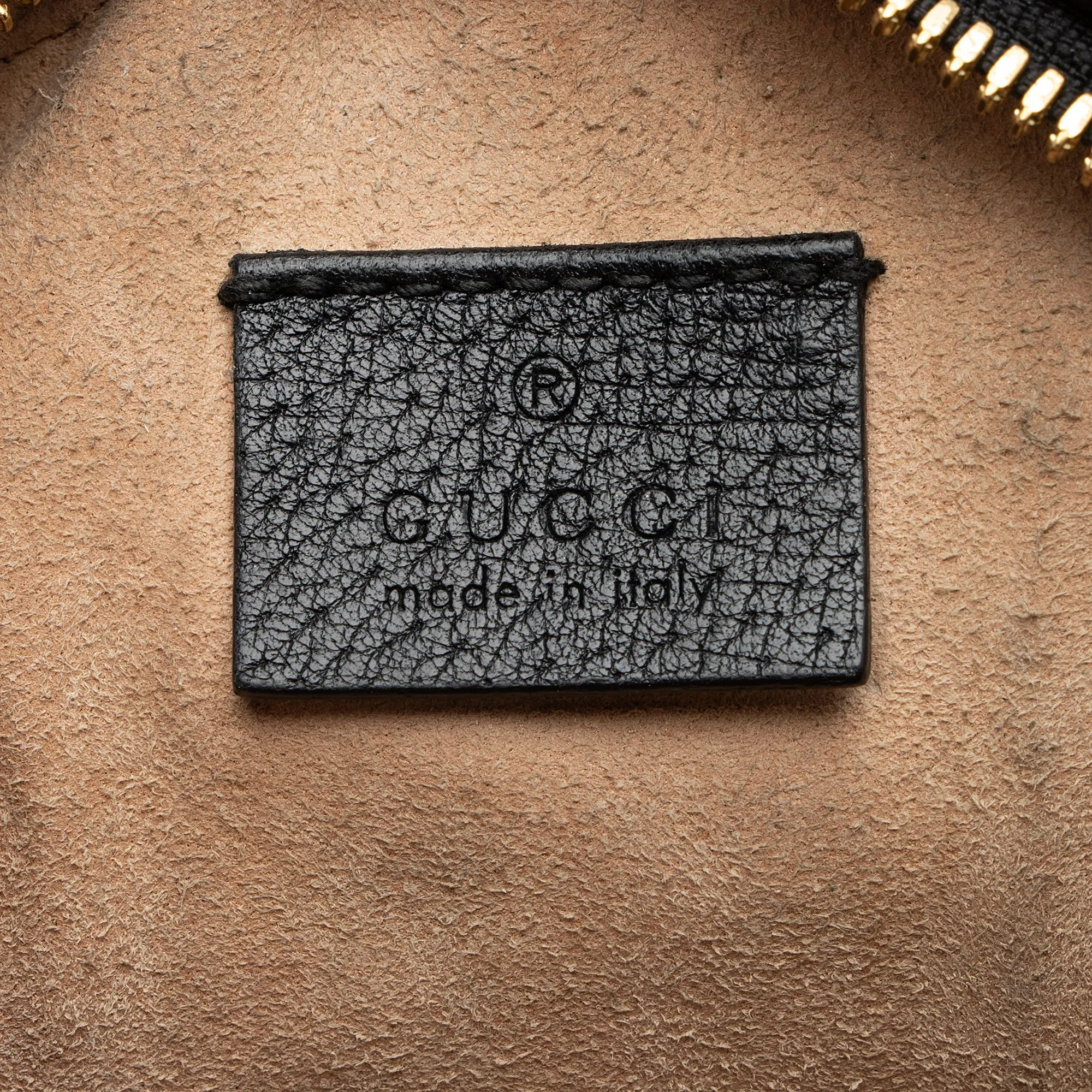 Gucci Leather Ophidia Round Mini Shoulder Bag (SHF-23807)