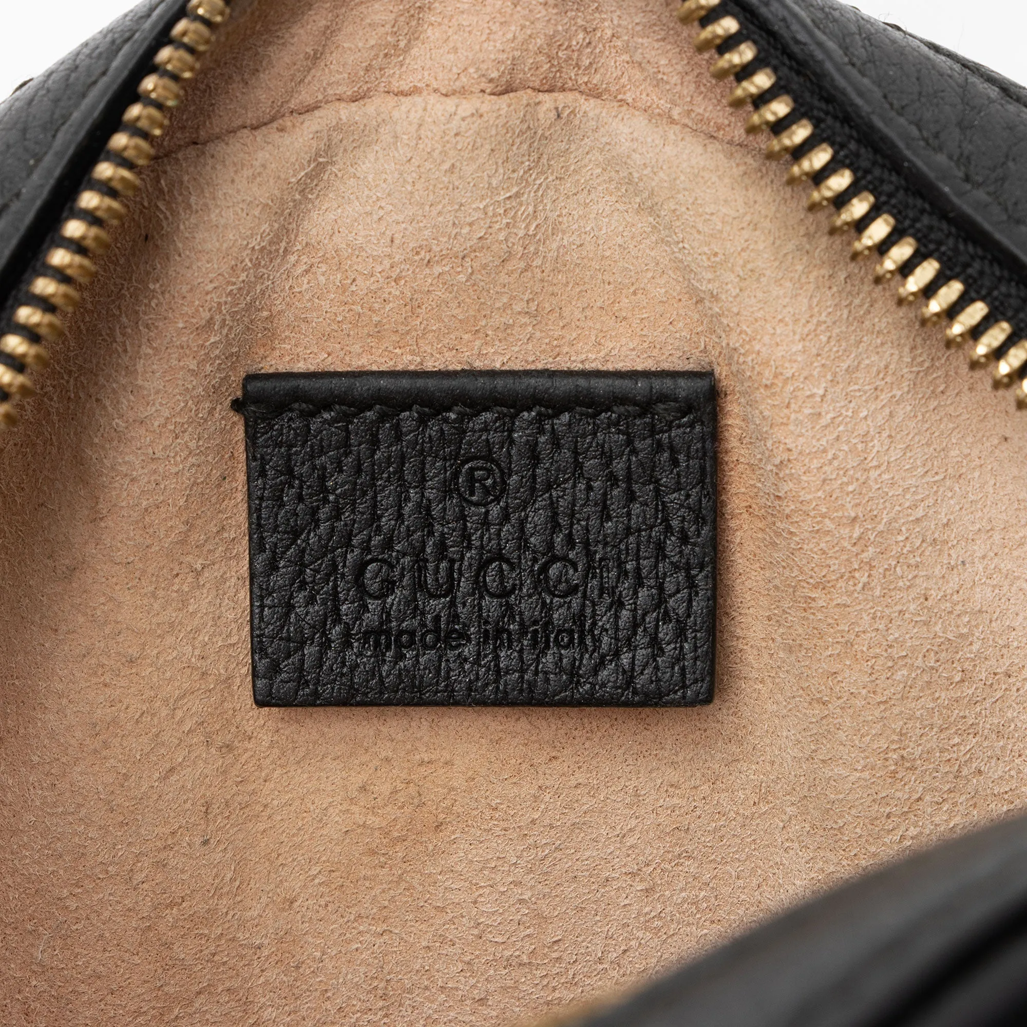 Gucci Leather Ophidia Round Mini Shoulder Bag (SHF-xLECaW)