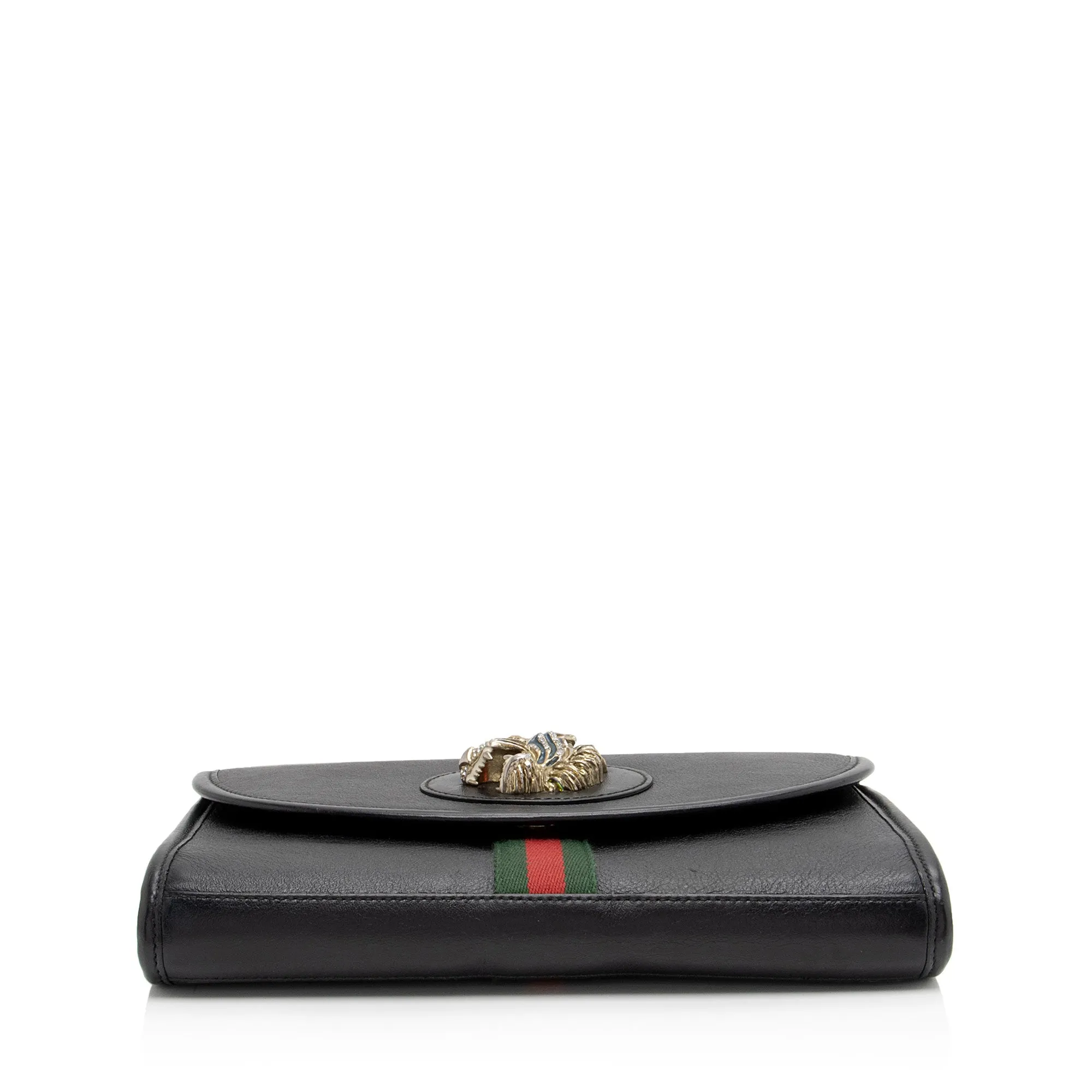 Gucci Leather Rajah Small Shoulder Bag (SHF-T9JpnW)