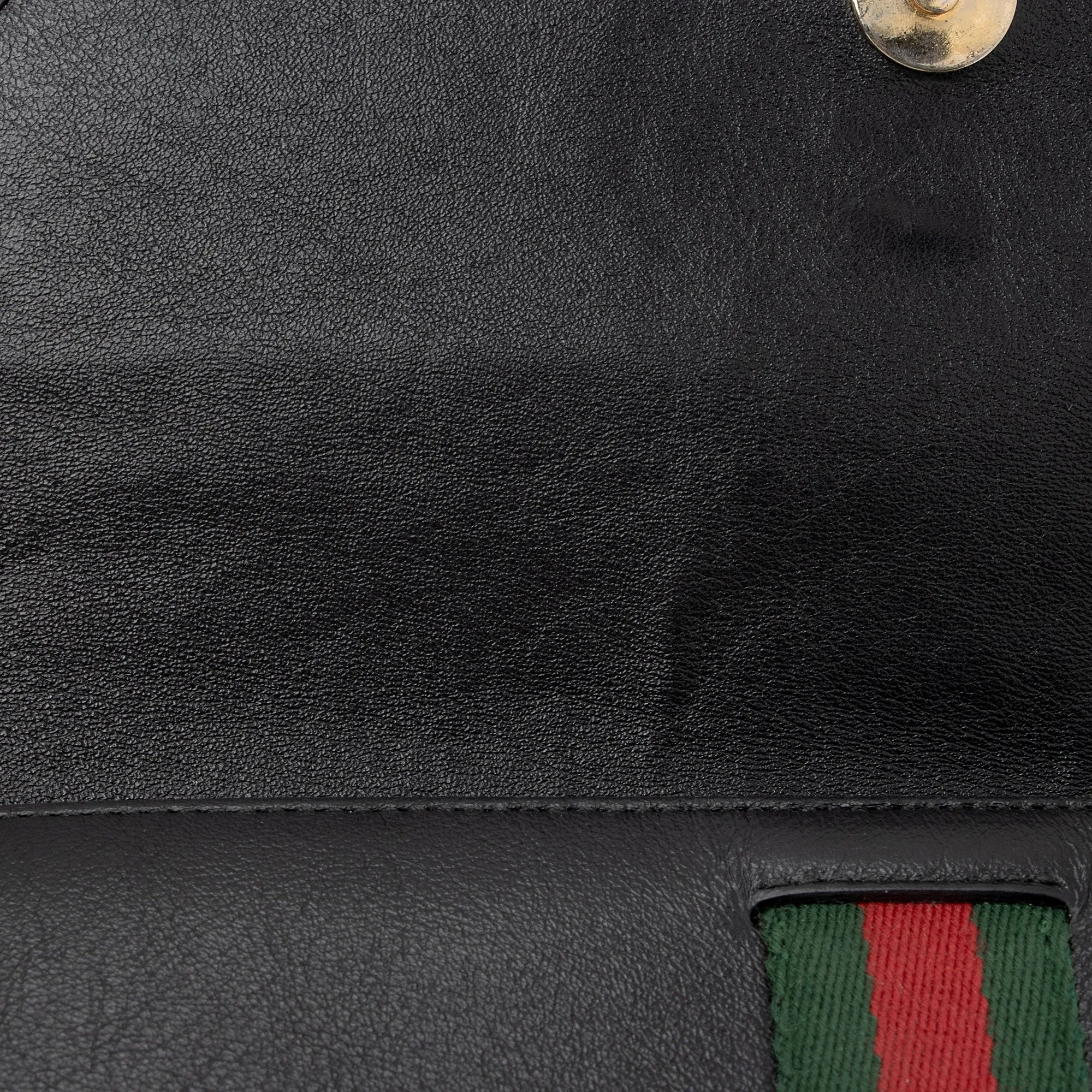 Gucci Leather Rajah Small Shoulder Bag (SHF-T9JpnW)