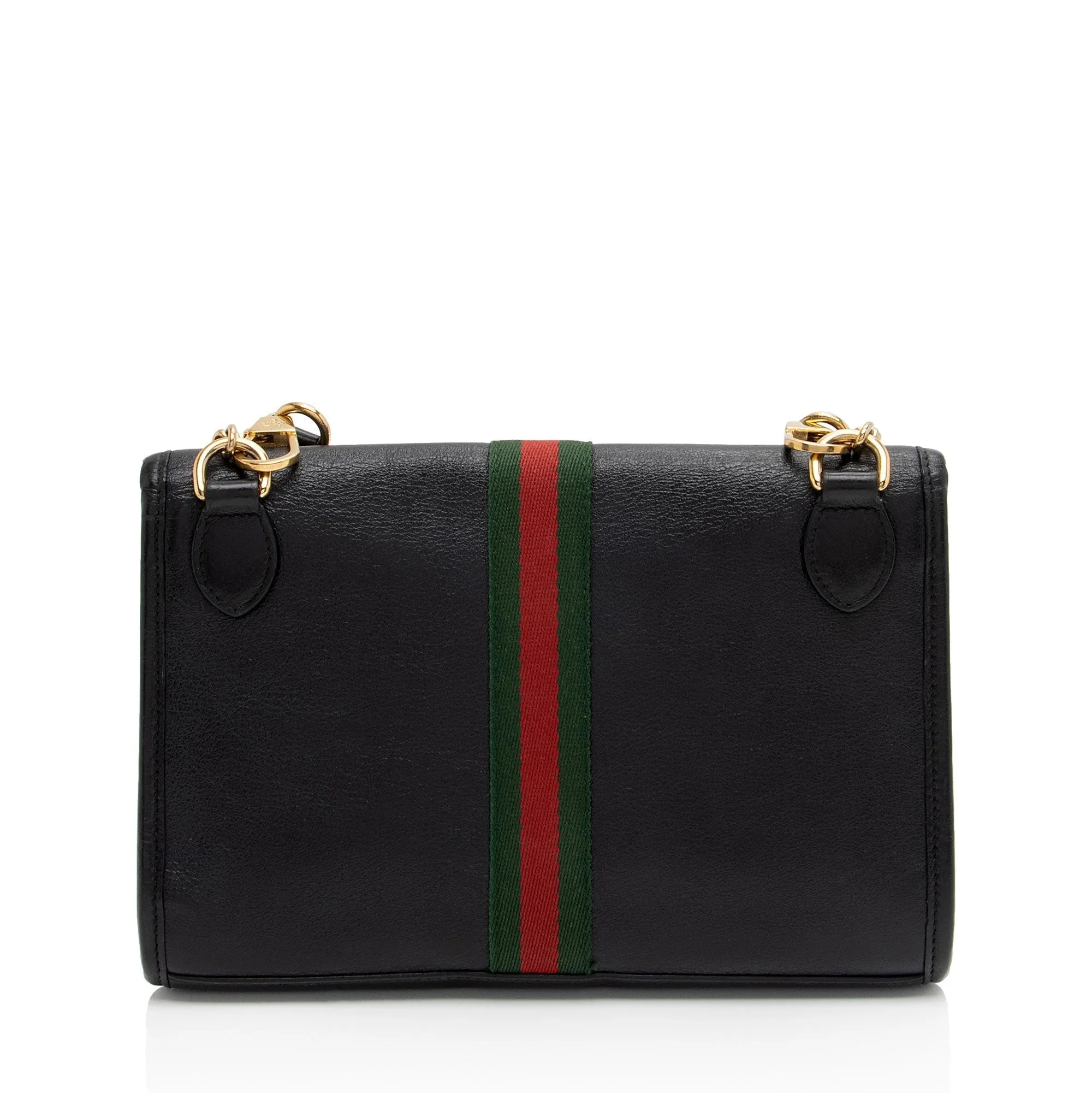 Gucci Leather Rajah Small Shoulder Bag (SHF-T9JpnW)