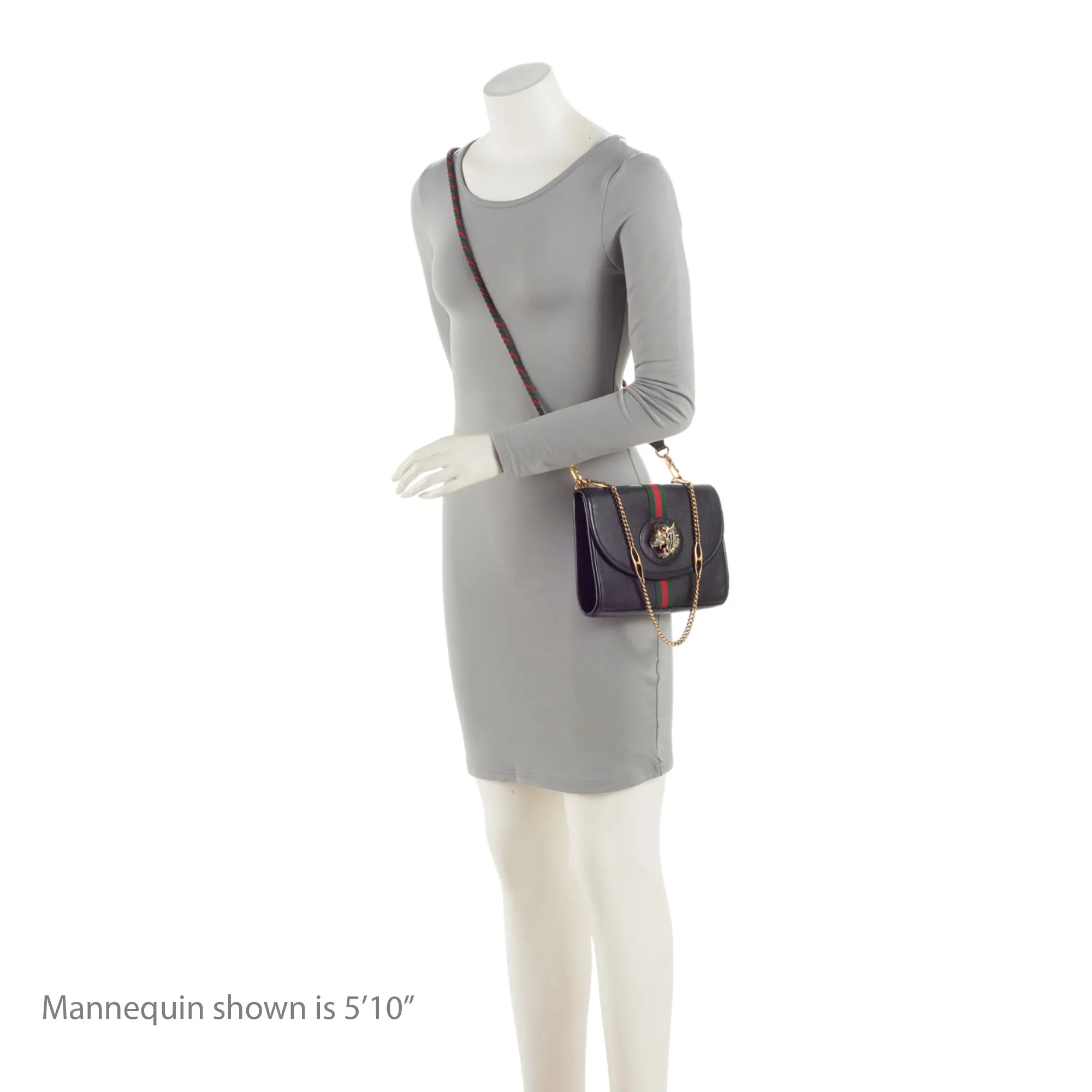 Gucci Leather Rajah Small Shoulder Bag (SHF-T9JpnW)